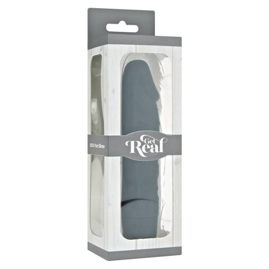 GET REAL - MINI KLASIČNI VIBRATOR ČRN