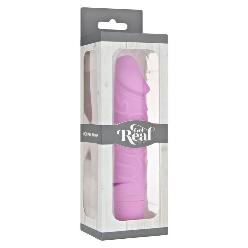 GET REAL - MINI KLASIČNI VIBRATOR ROZA
