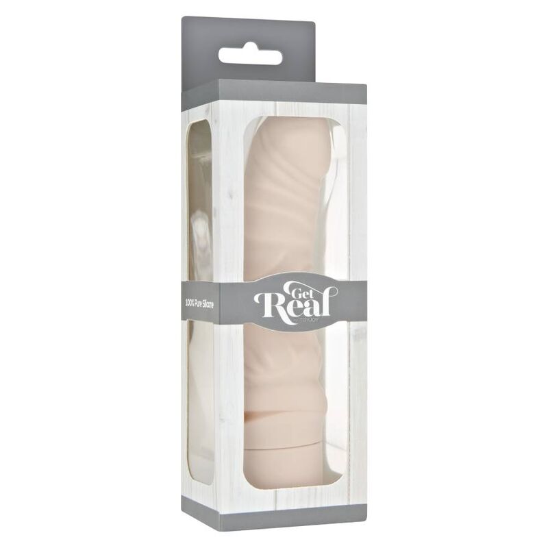 GET REAL - MINI KLASIČNI VIBRATOR ZA G-TOČKO, KOŽA