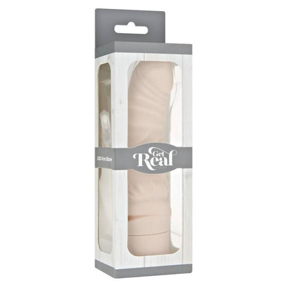 GET REAL - MINI KLASIČNI VIBRATOR ZA G-TOČKO, KOŽA