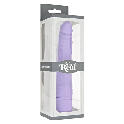 GET REAL - CLASSIC SLIM VIBRATOR VIJOLIČNA