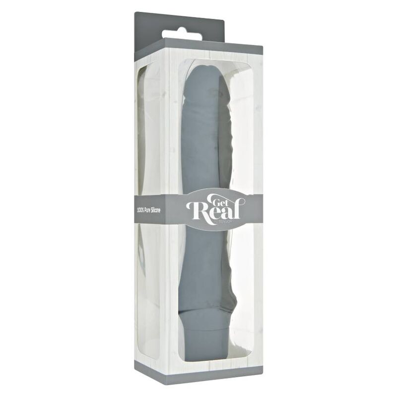 GET REAL - KLASIČNI VELIKI ČRNI VIBRATOR