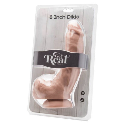 GET REAL - DILDO 20,5 CM S KROGLICAMI
