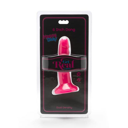 GET REAL - HAPPY DICKS DONG 12 CM ROZA
