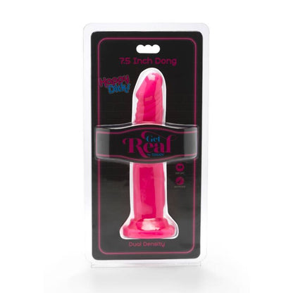GET REAL - HAPPY DICKS DONG 19 CM ROZA