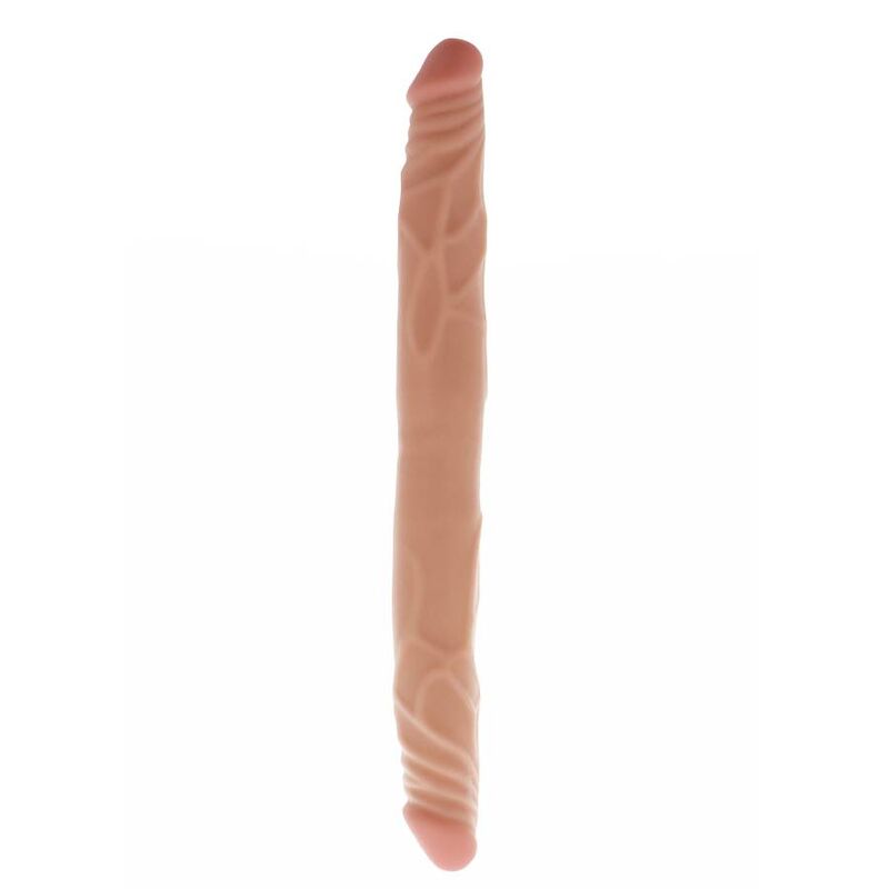GET REAL - DVOJNI DONG 35 CM KOŽA