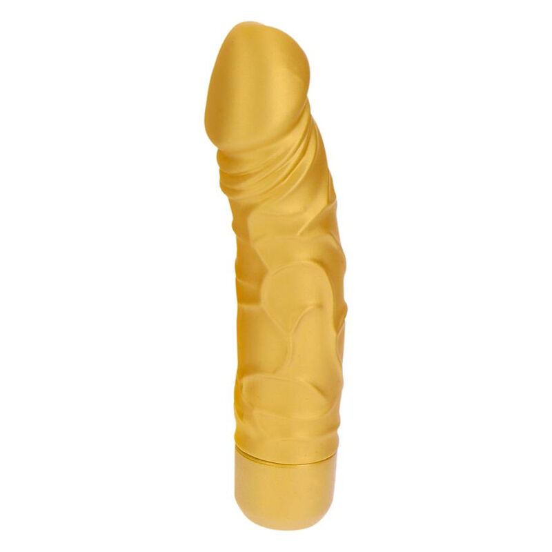 POSTANITE RESNIČNI - GOLD DICKER ORIGINALNI VIBRATOR GOLD
