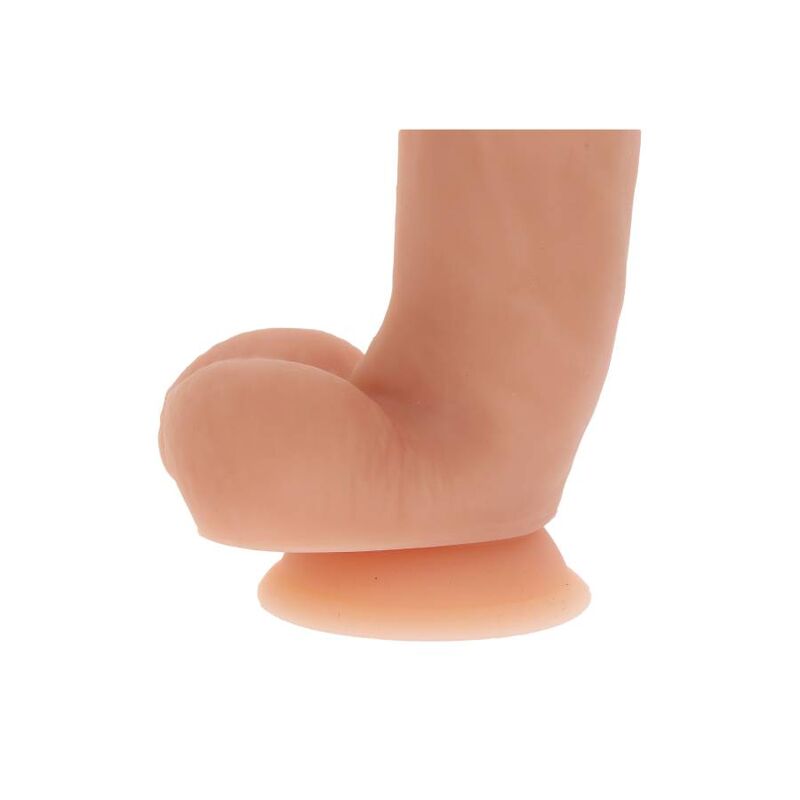 GET REAL - SILIKONSKI DILDO 18 CM W BALLS SKIN