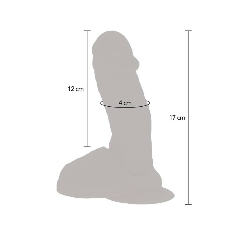 GET REAL - SILIKONSKI VIBRACIJSKI DILDO SKIN
