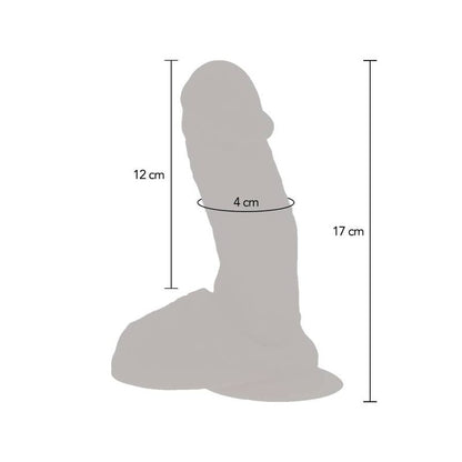 GET REAL - SILIKONSKI VIBRACIJSKI DILDO SKIN