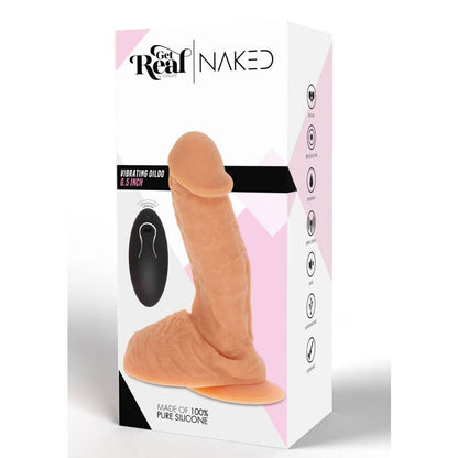 GET REAL - SILIKONSKI VIBRACIJSKI DILDO SKIN