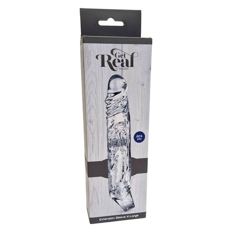 GET REAL - PODALJŠEK ROKAVA XLARGE TRANSPARENTEN