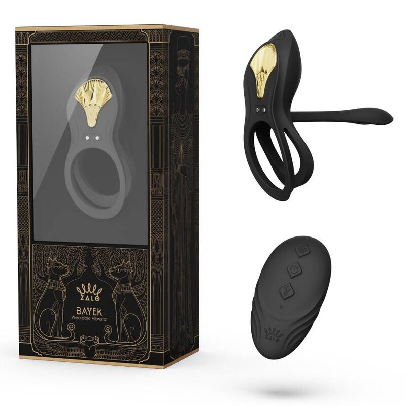 ZALO - BAYEK VIBRACIJSKI OBROČ ZA PARE ČRN