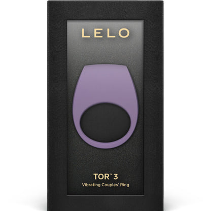 LELO - TOR 3 VIJOLIČNI VIBRACIJSKI OBROČ