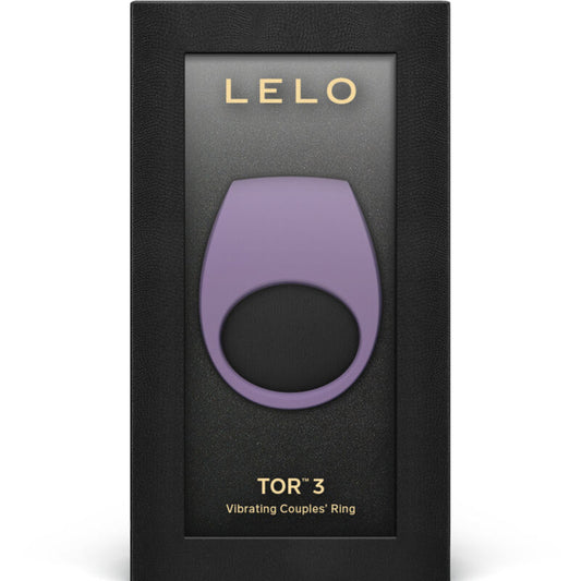 LELO - TOR 3 VIJOLIČNI VIBRACIJSKI OBROČ