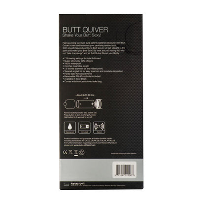 ROCKS-OFF - STIMULATOR TOČKE P-POINT 7 HITROSTI ČRNA