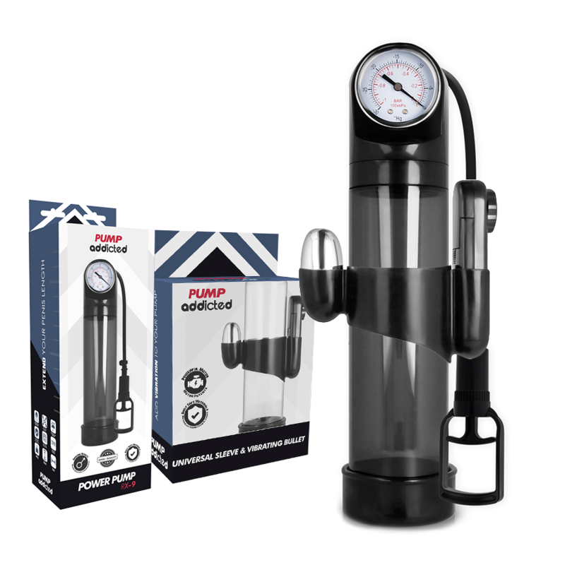 ČRPALKA JE ZASVOJENA - RX9 ČRNI VIBRATOR