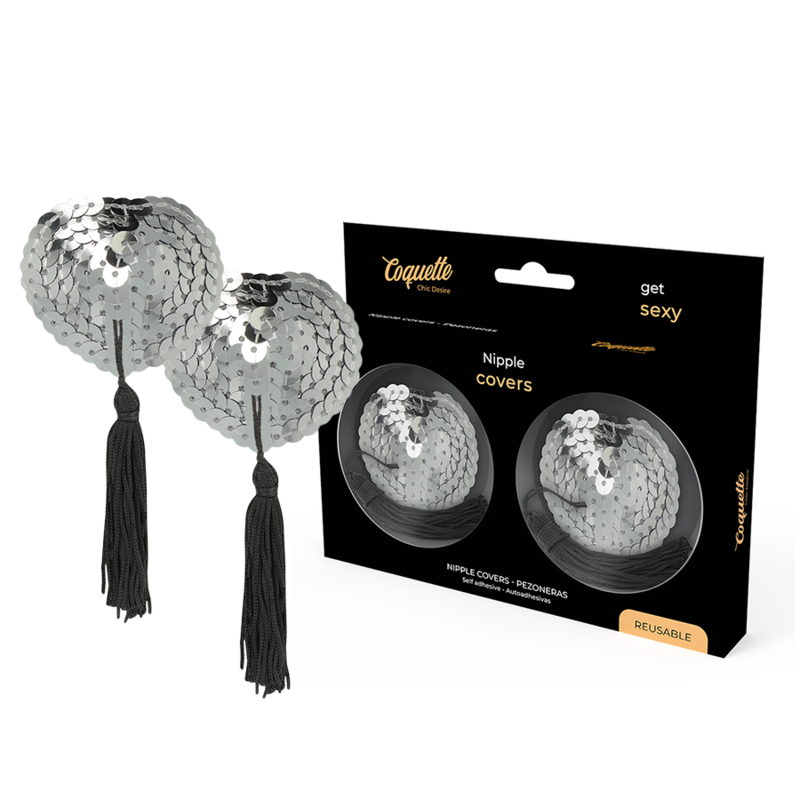 Nipple covers Coquette Chic Desire Silver