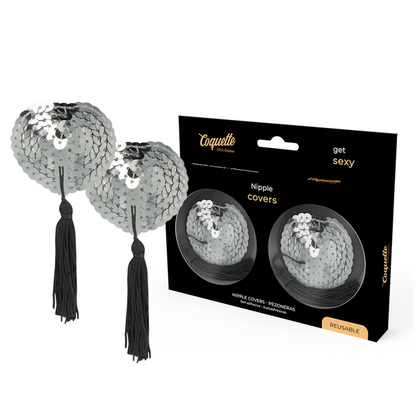 Nipple covers Coquette Chic Desire Silver
