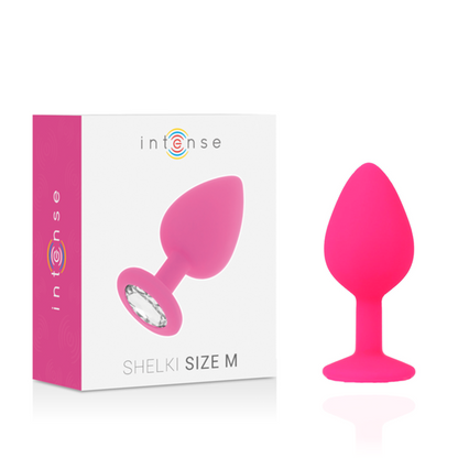 Analni čep Intense - Shelki M, roza