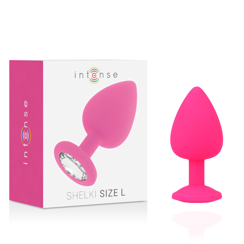 Analni čep Intense - Shelki L, roza