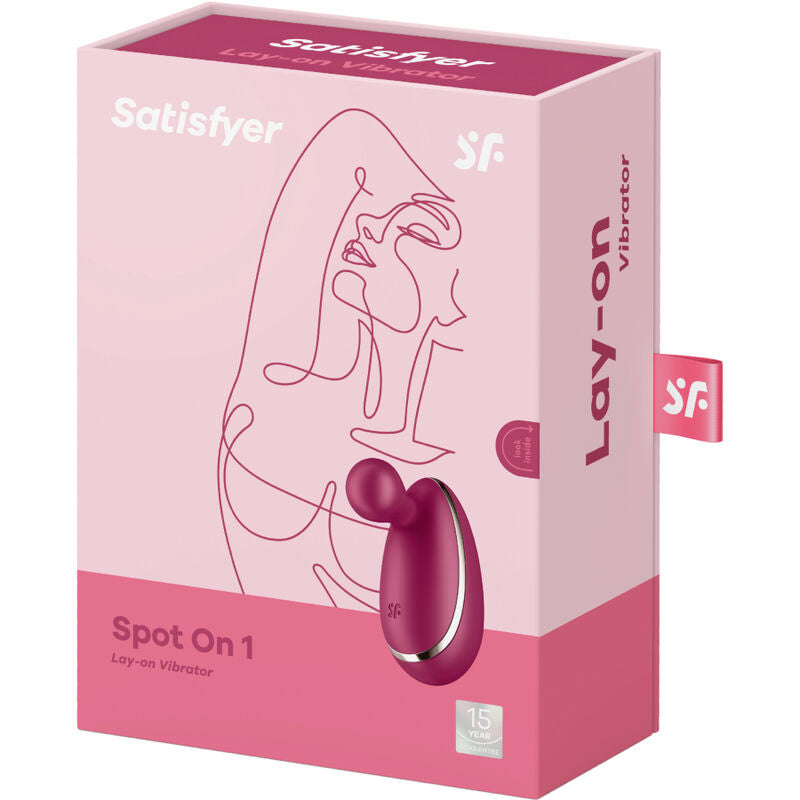 Stimulator klitorisa Satisfyer Spot On 1, rdeča