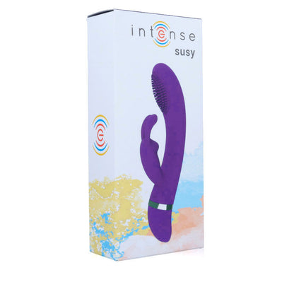 INTENZIVEN - SUSY SILIKONSKI ZAJČEK LILA OSCILACIJSKI VIBRATOR