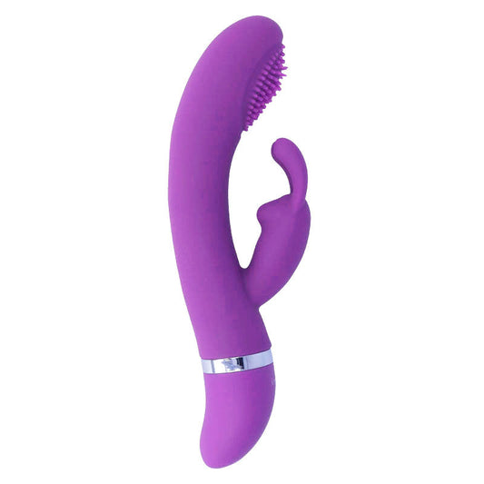 INTENZIVEN - SUSY SILIKONSKI ZAJČEK LILA OSCILACIJSKI VIBRATOR