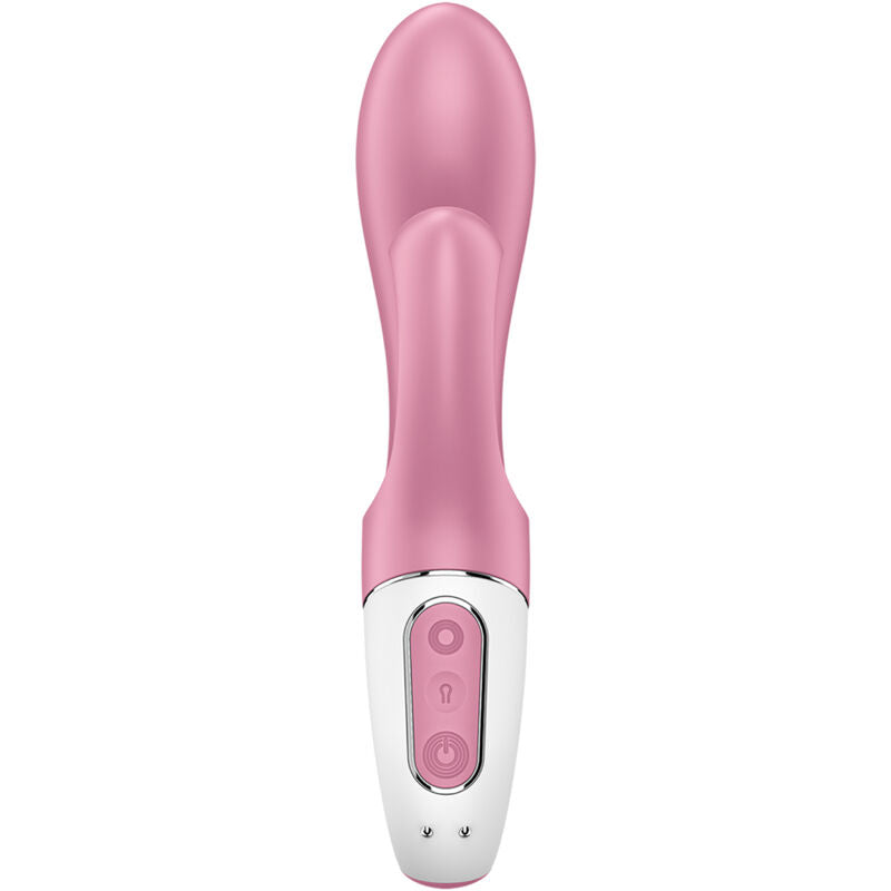 Rabbit vibrator Satisfyer Air Pump Bunny 2, roza