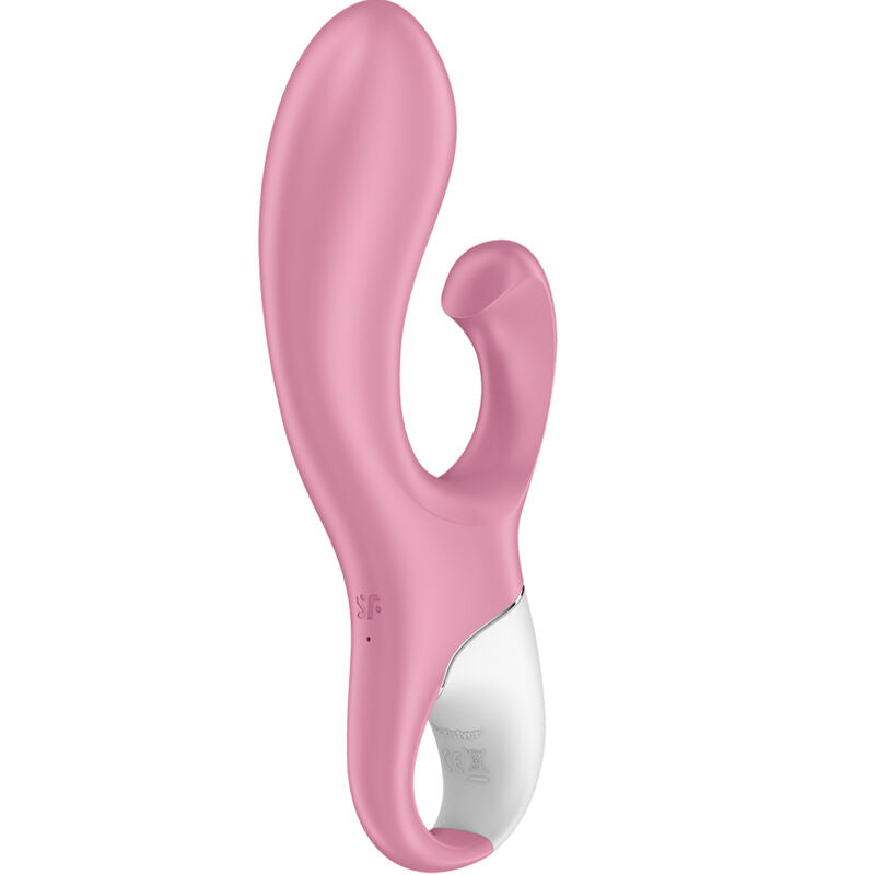 Rabbit vibrator Satisfyer Air Pump Bunny 2, roza
