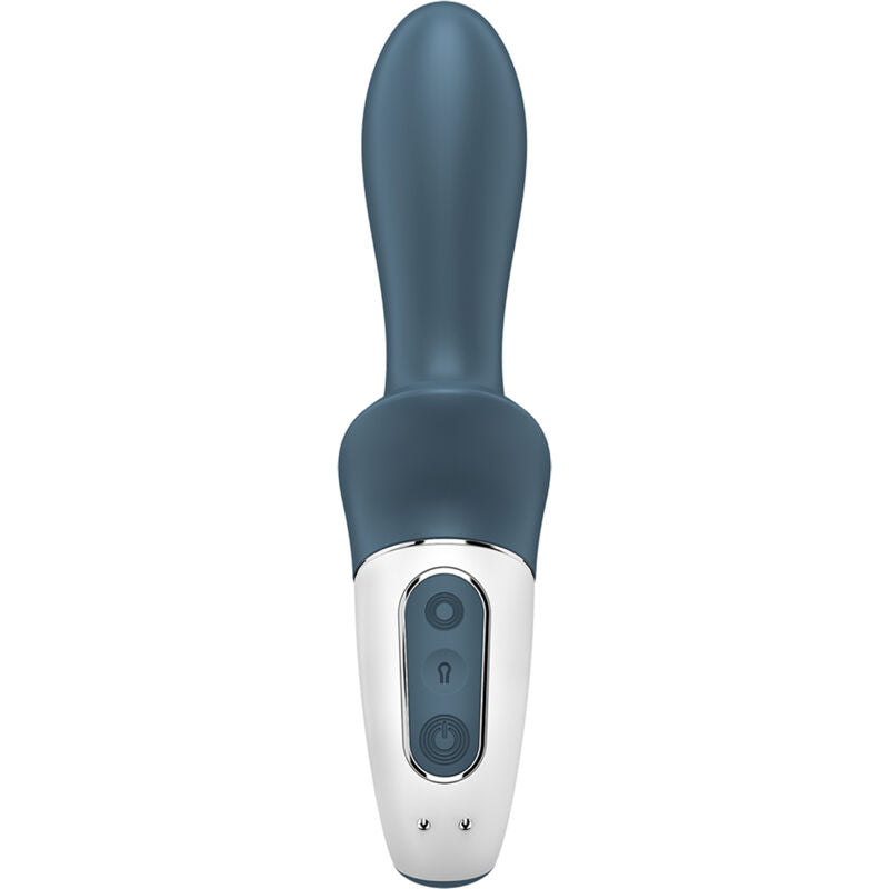 Analni vibrator Satisfyer - Air Pump Booty 2, siva