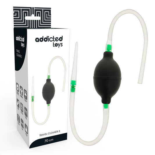 Analni tuš Addicted Toys Black Enema Set
