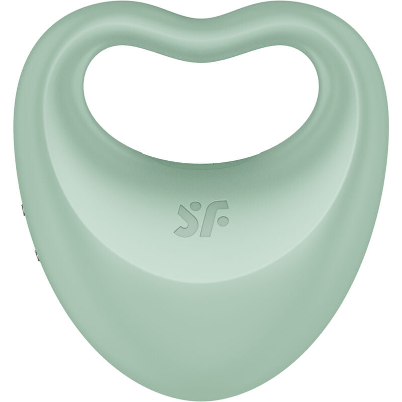 Vibracijski obroček za penis Satisfyer - Perfect Pair 3, zelena