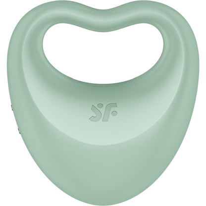 Vibracijski obroček za penis Satisfyer - Perfect Pair 3, zelena