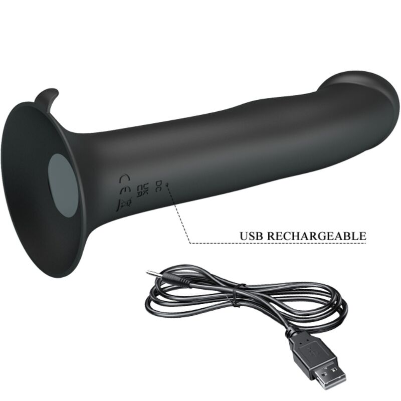 PRETTY LOVE - MURRAY VIBRATOR AND CLITORAL STIMULATING WAVES BLACK