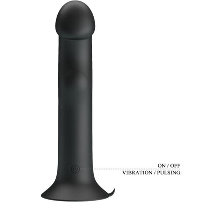 PRETTY LOVE - MURRAY VIBRATOR AND CLITORAL STIMULATING WAVES BLACK