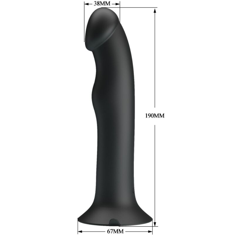 PRETTY LOVE - MURRAY VIBRATOR AND CLITORAL STIMULATING WAVES BLACK