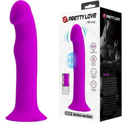PRETTY LOVE - MURRAY VIBRATOR IN STIMULATOR G-TOČKE VIJOLIČNE BARVE