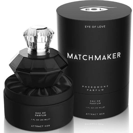 Parfum s feromoni Eye of Love Matchmaker Black Diamond Attract Her, 30 ml