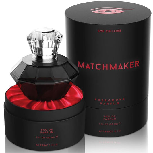 Parfum s feromoni Eye of Love Matchmaker Black Diamond LGBTQ for Him, 30 ml