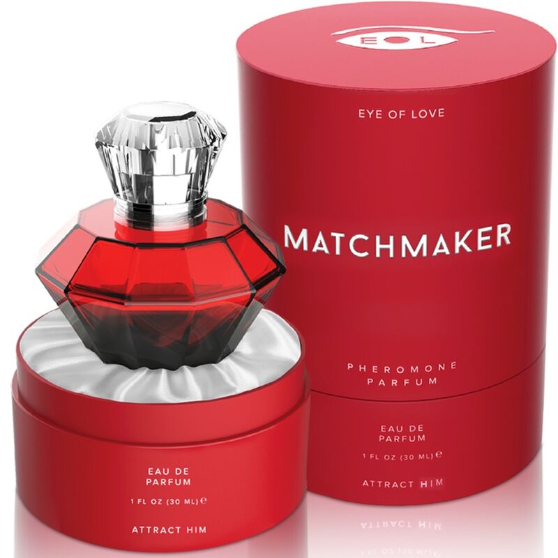 Parfum s feromoni Eye of Love Matchmaker Red Diamond Attract Him, 30 ml