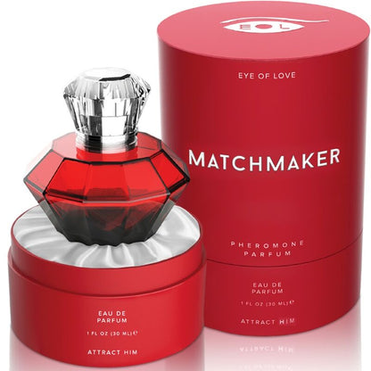 Parfum s feromoni Eye of Love Matchmaker Red Diamond Attract Him, 30 ml