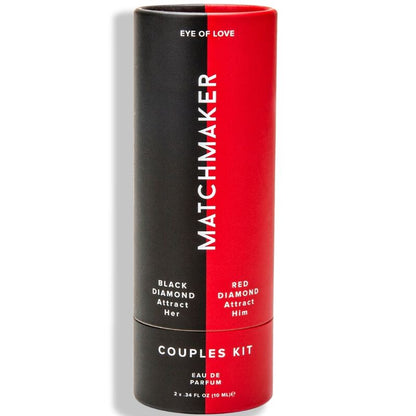 Set parfumov s feromoni Eye of Love Matchmaker Attract Her and Him, 2x20 ml