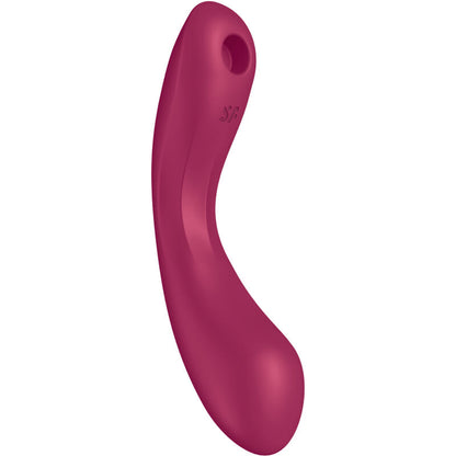 Stimulator klitorisa Satisfyer - Curve Trinity 1, rdeča