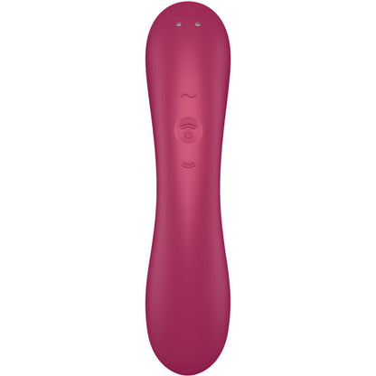Stimulator klitorisa Satisfyer - Curve Trinity 1, rdeča