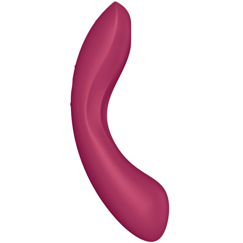 Stimulator klitorisa Satisfyer - Curve Trinity 1, rdeča