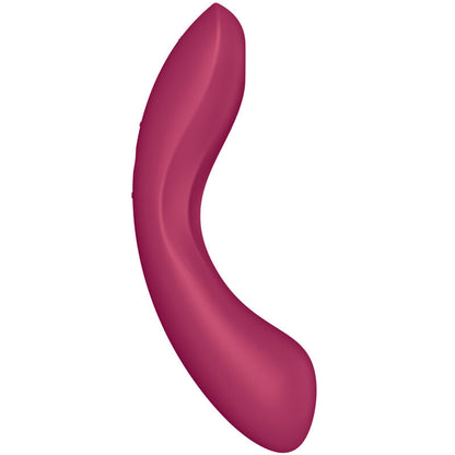 Stimulator klitorisa Satisfyer - Curve Trinity 1, rdeča