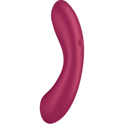 Stimulator klitorisa Satisfyer - Curve Trinity 1, rdeča