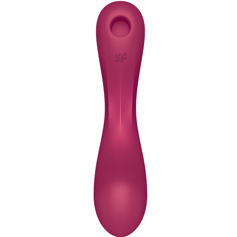 Stimulator klitorisa Satisfyer - Curve Trinity 1, rdeča