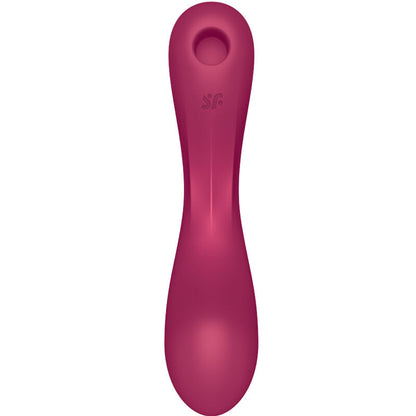 Stimulator klitorisa Satisfyer - Curve Trinity 1, rdeča
